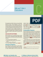 9e Financial Calculator Reference