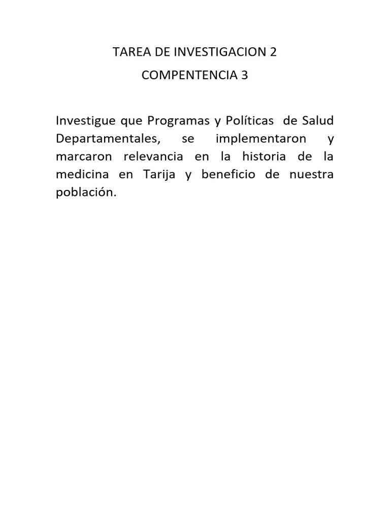 Tarea de Investigacion 2 c3 | PDF