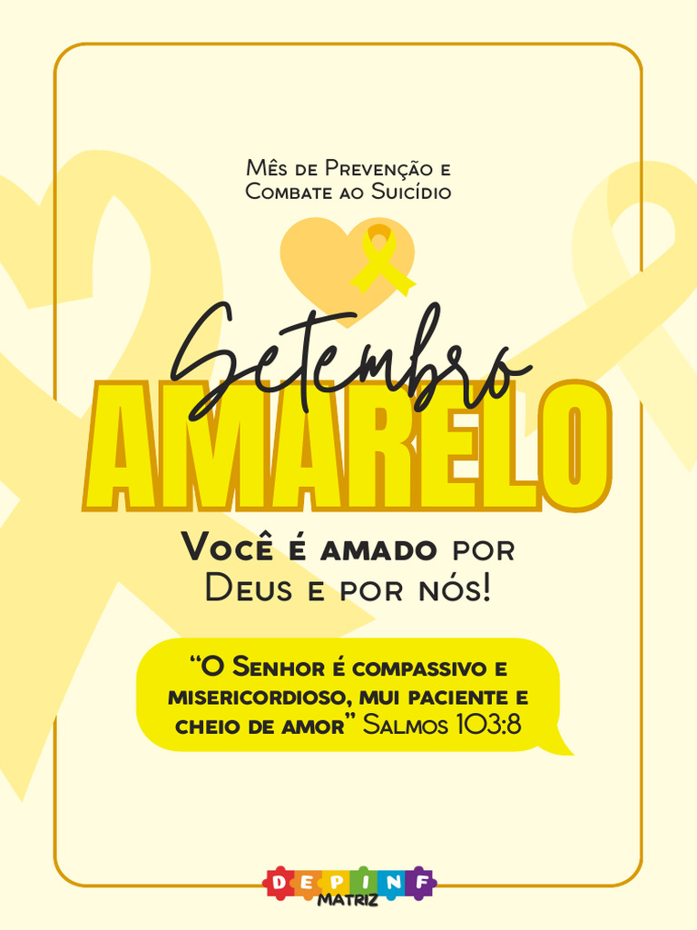 Cartaz Setembro Amarelo | PDF, image size:768x1024