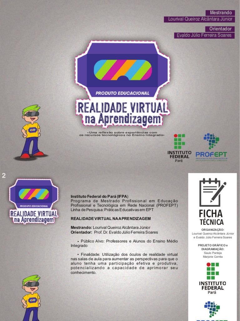 Realidade Virtual no Ensino Integrado | PDF | Realidade virtual