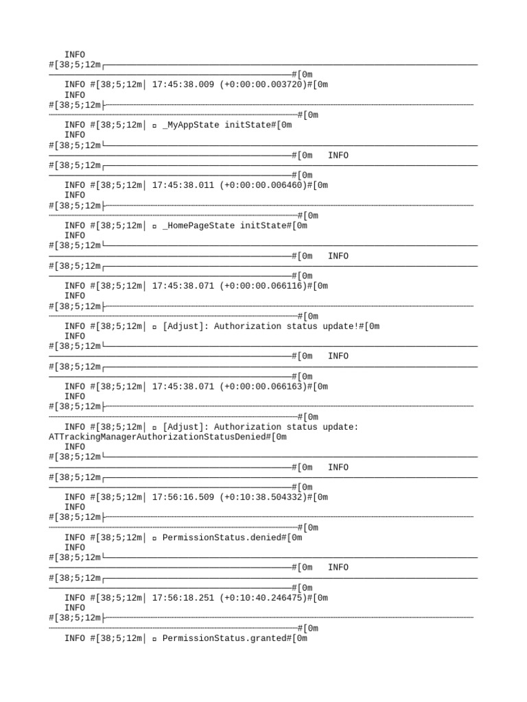 Ws Log | PDF