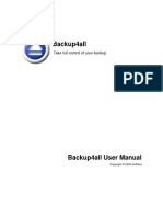 Backup User Manual
