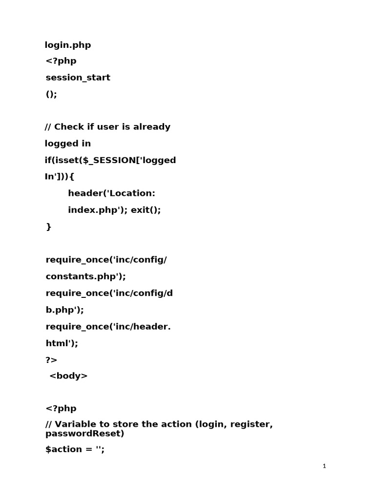 User Login and Registration System | PDF | Computer Security | Security