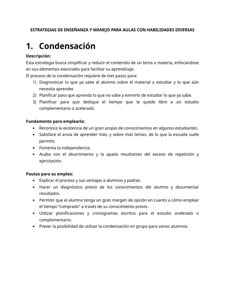 Estrategias para Aulas Inclusivas | PDF | Enseñando | Aprendizaje