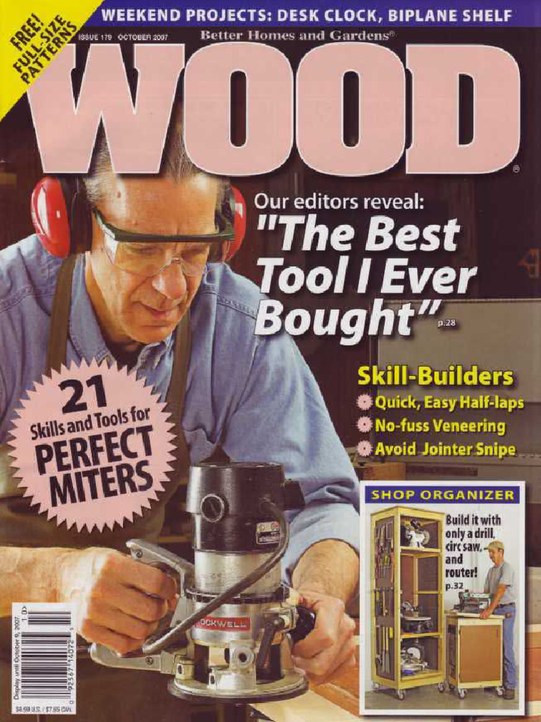 Wood Issue 179 October 2009 | PDF | Woodworking