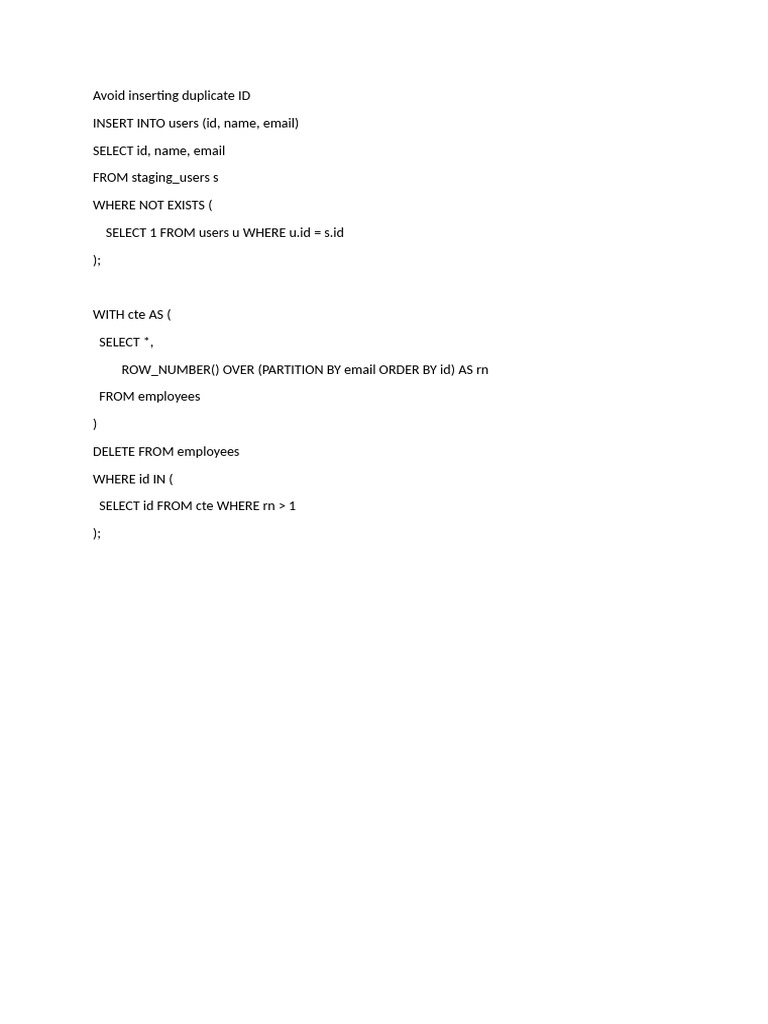 Sql practice pdf