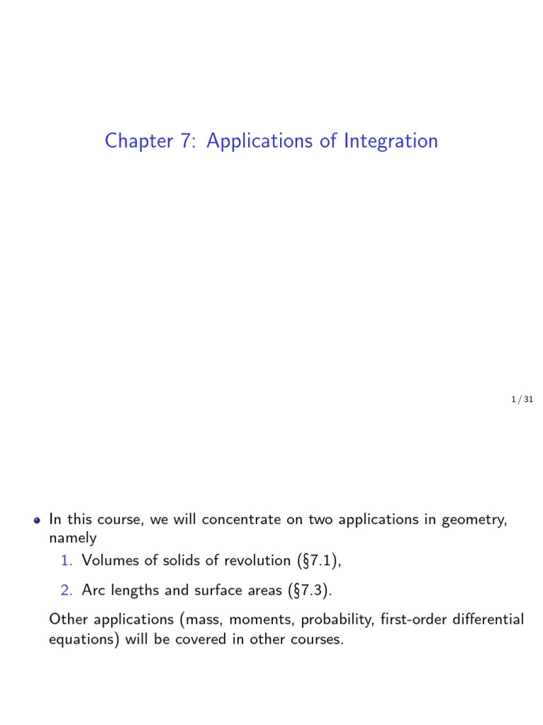 Chapter7 Notes1 | PDF | Classical Geometry | Differential Geometry