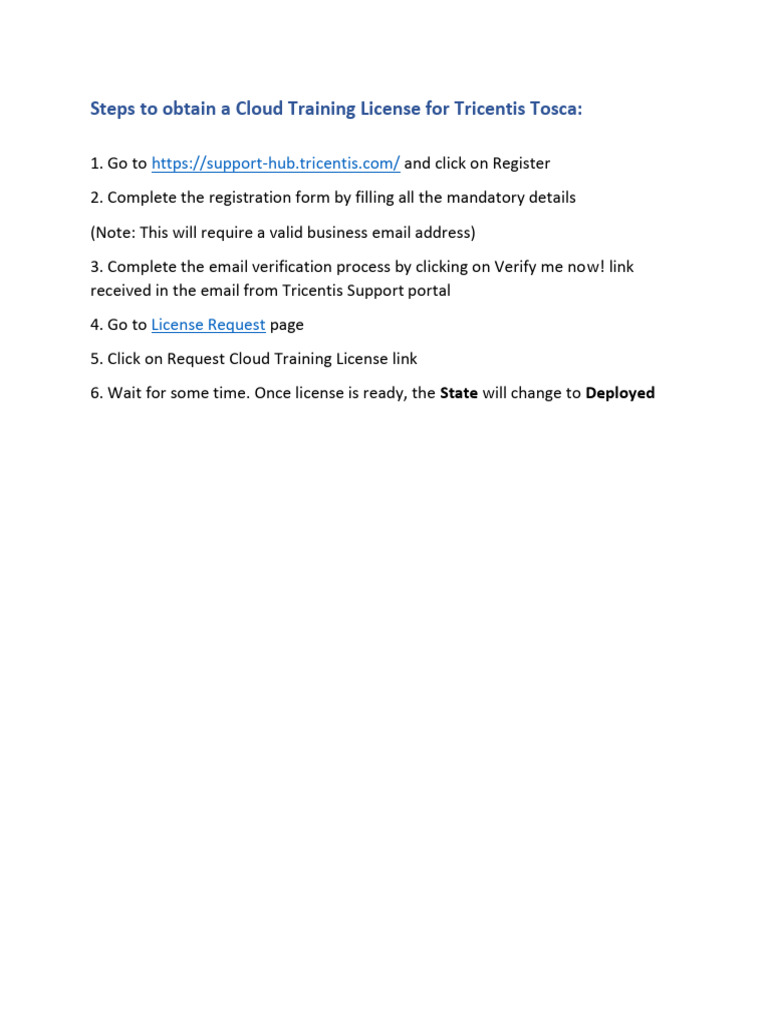 How To Get A Training License | PDF
