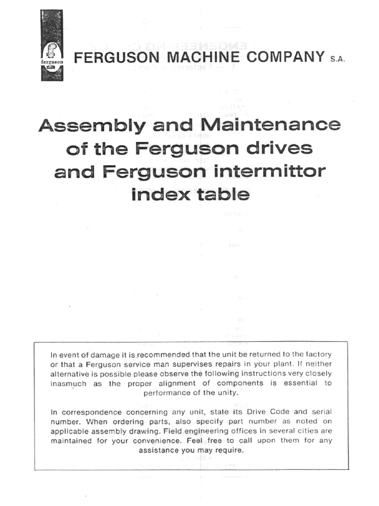 Ferguson | PDF