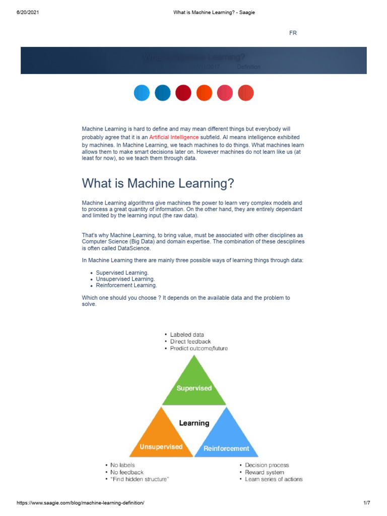 Understanding Machine Learning Basics | PDF | Machine Learning ...