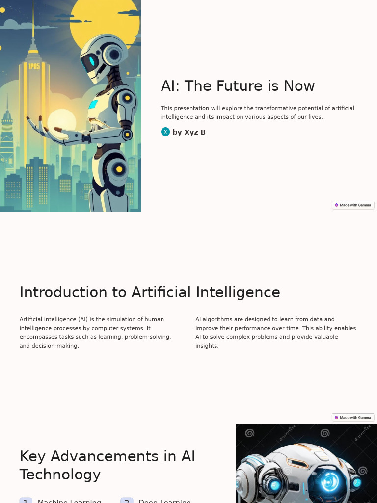 AI's Transformative Impact on Society | PDF | Artificial Intelligence ...
