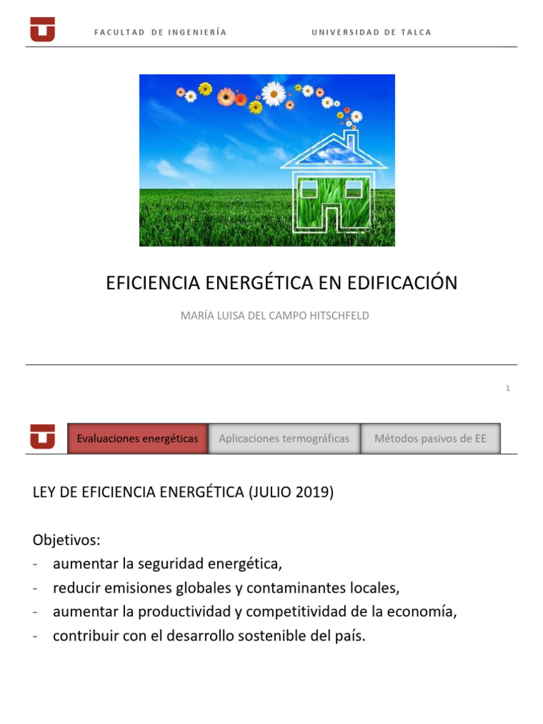 Eficiencia Energética en Edificaciones | PDF | Uso eficiente de energía ...
