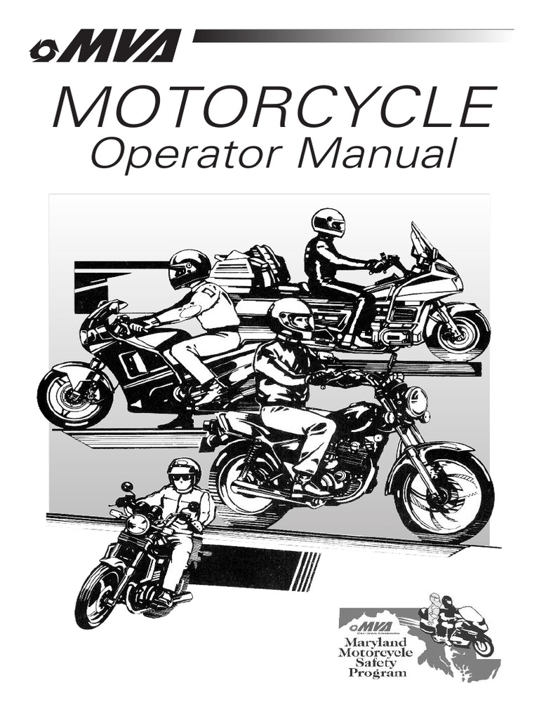 Maryland Motorcycle Manual | Maryland Motorcycle Handbook | Traffic