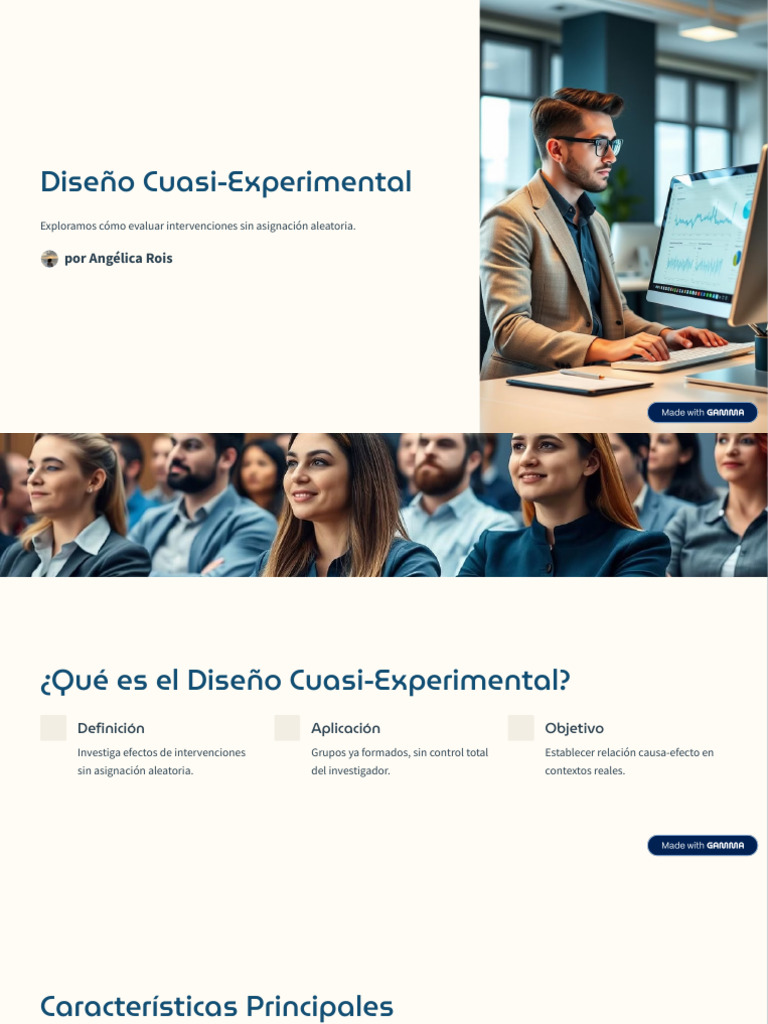 Diseño Cuasi-Experimental: Definición y Aplicaciones | PDF ...