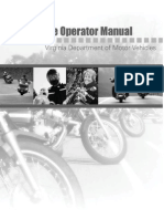 Virginia Motorcycle Manual | Virginia Motorcycle Handbook