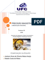 TRABALHO IPF I Fórmulas Magistrais