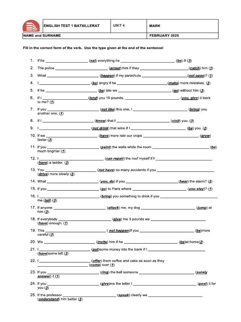 Test A | PDF