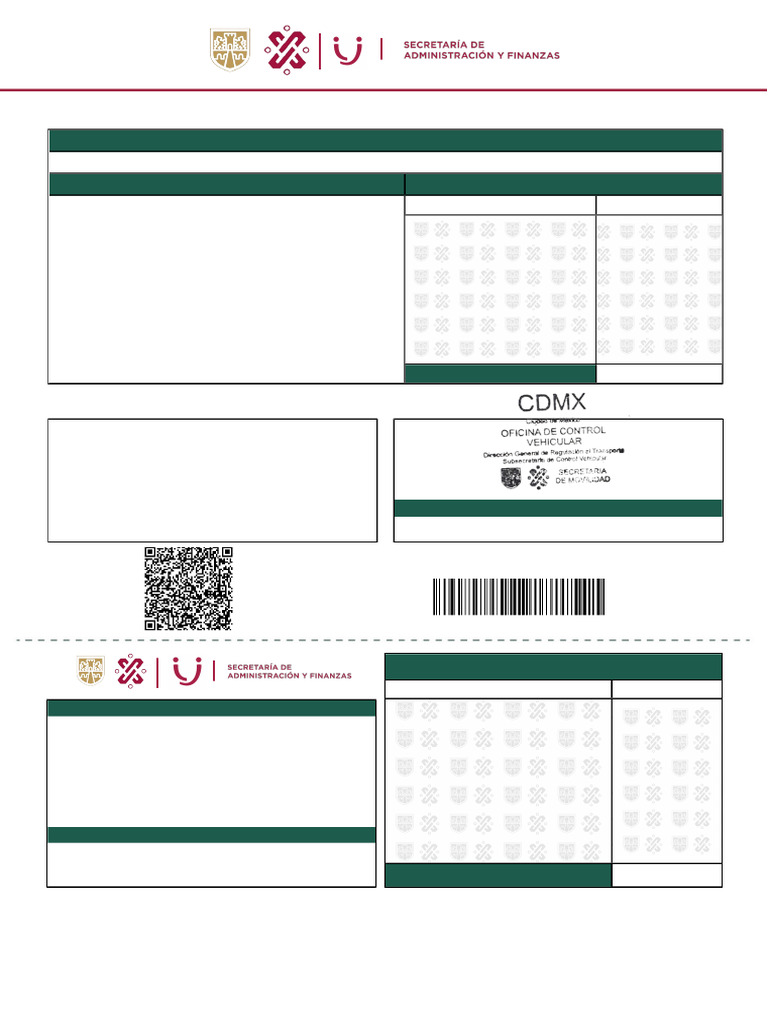 Recibo CDMX Cdmx4701962 | PDF