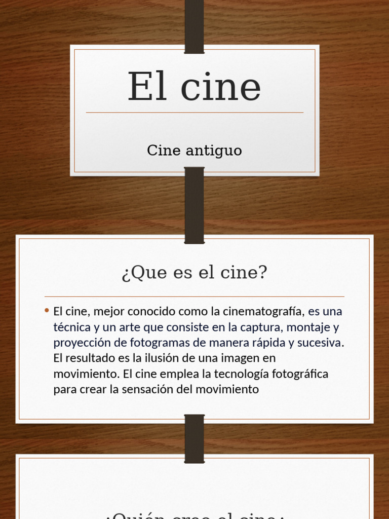 El Cine | PDF