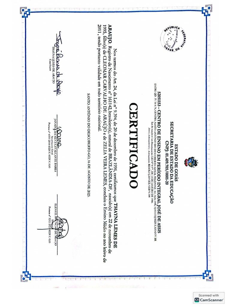 Certifica Do | PDF
