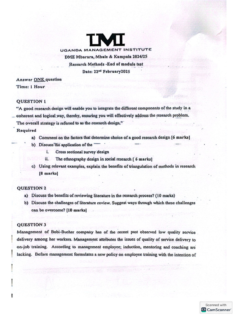 Research Methods | PDF
