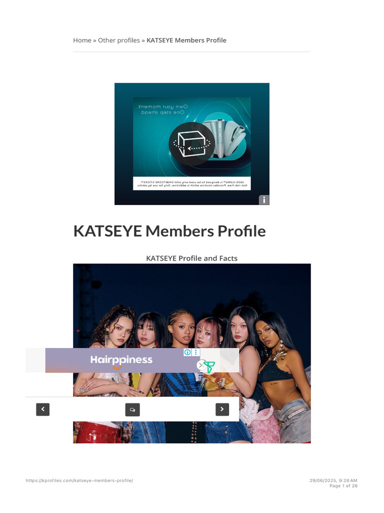Katseye visual data 2