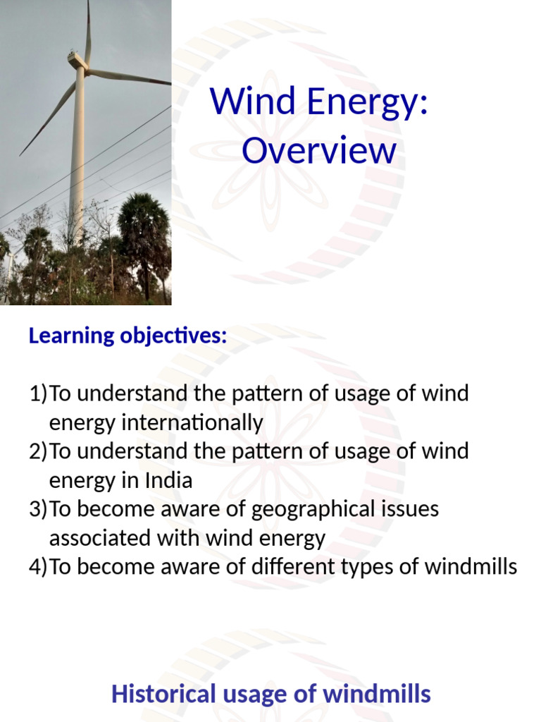 Lecture 23 | PDF | Wind Turbine | Aerodynamics
