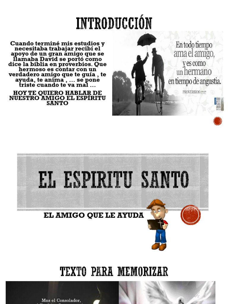 El Espíritu Santo: Nuestro Amigo Divino | PDF | espíritu Santo | Cristo ...