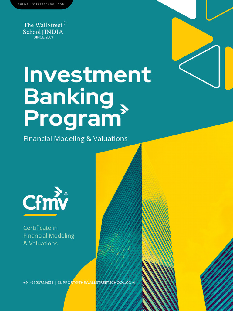 Financial Modeling & Valuation Course | PDF | Mergers And Acquisitions ...