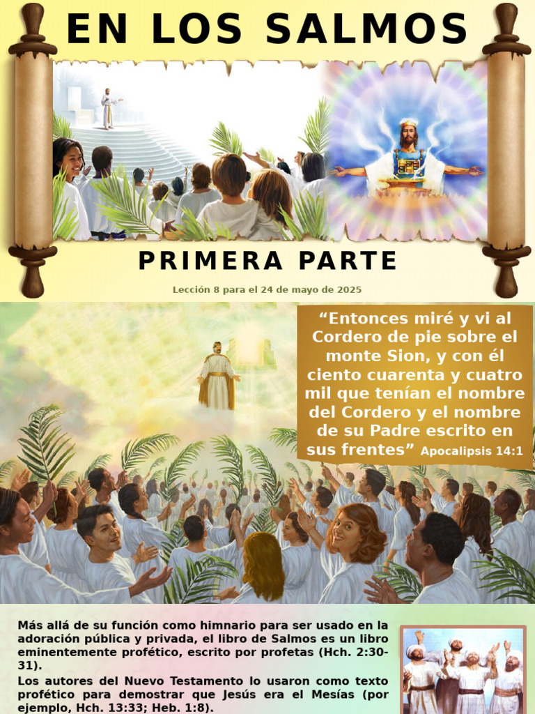 Lec 08 en Los Salmos P - Parte | PDF | Salmos | Arca de la Alianza