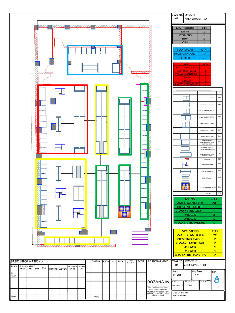 Khaga - Fixture Layout 2 | PDF