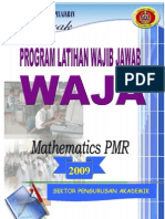 Penggunaan Modul Mathematics PMR (WAJA 2009)