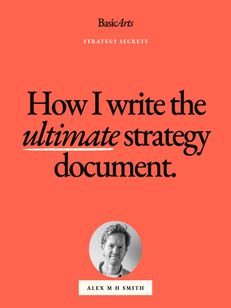 Crafting the Ultimate Strategy Document | PDF