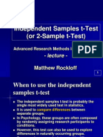 04a Independent Sample T-Test