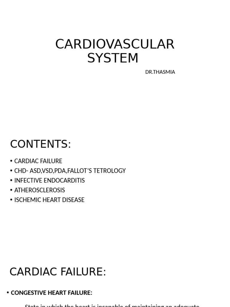 Cardiovascular System Final | PDF | Myocardial Infarction | Heart