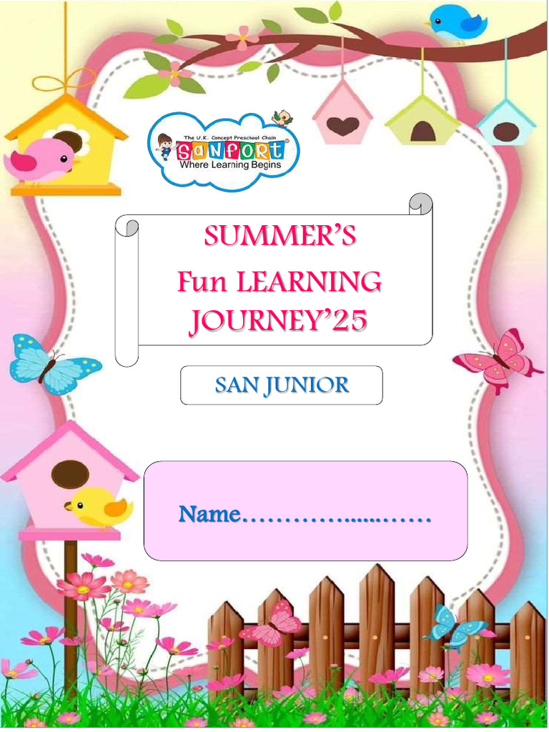 Summer Learning Activities for Kids | PDF | Yogurt | Foods