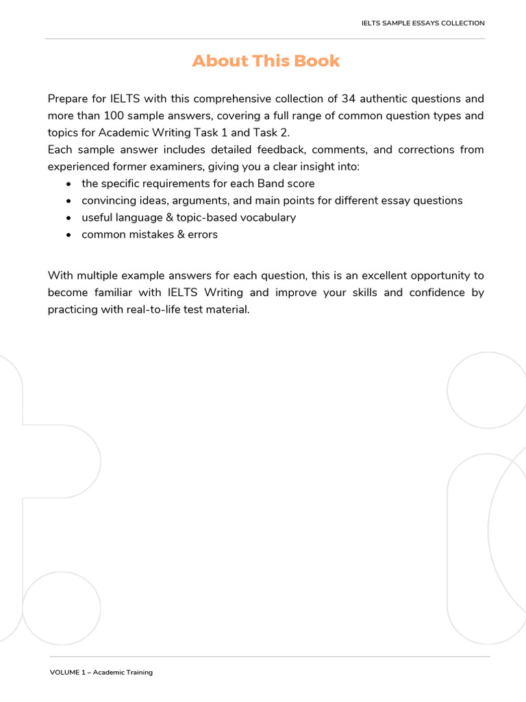 IELTS Academic Writing Sample Essays | PDF | Vocabulary | Ph