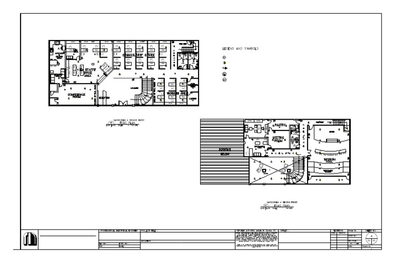 Sanggunian Building Fdas Layout Plan 1 | PDF