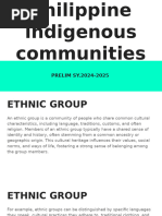 Philippine Ethno-linguistic Groups Overview | PDF | Philippines | Ethnicity