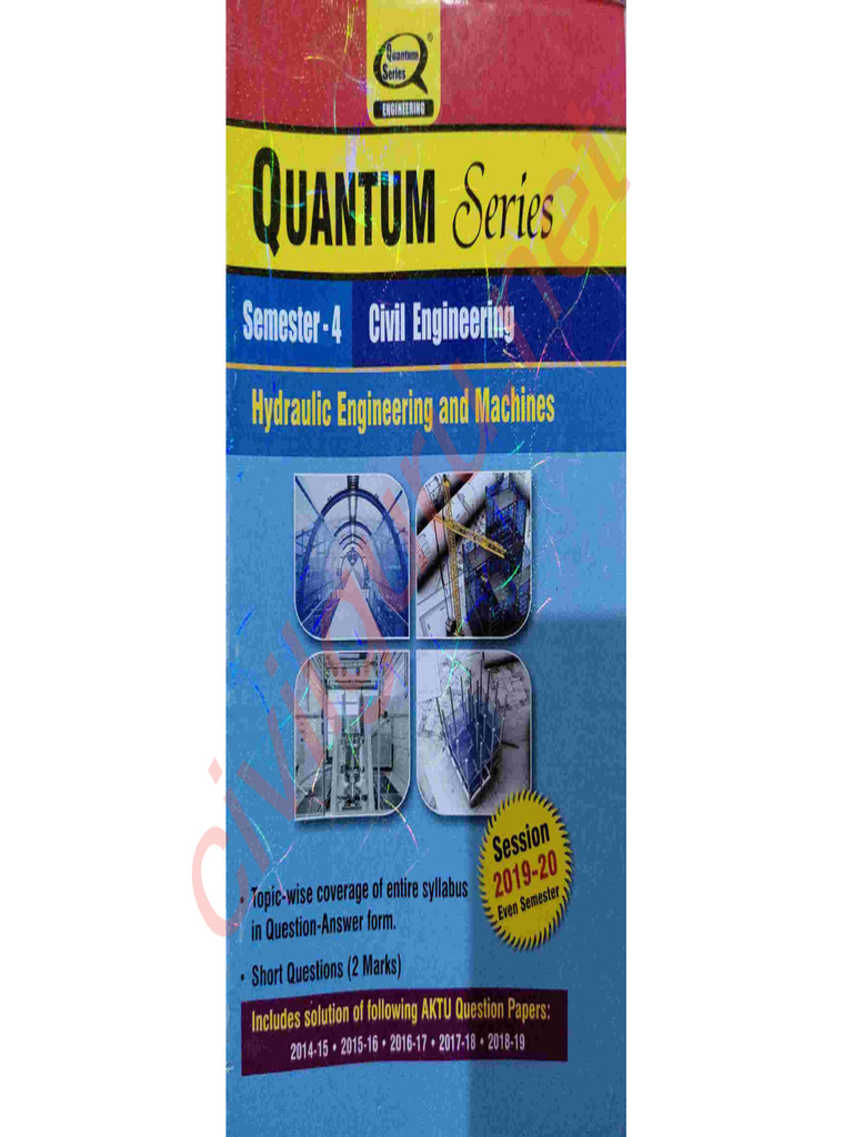 Hydraulic Engineering & Machines | PDF | Copyright Law | Intellectual ...