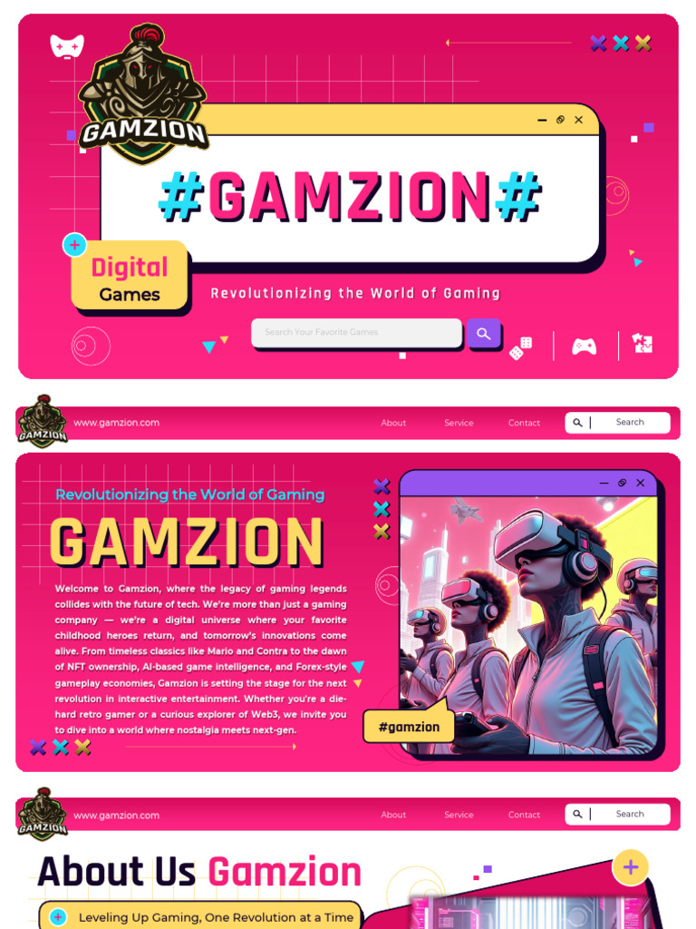 Gamzion: Revolutionizing Gaming Ecosystem | PDF | Mario