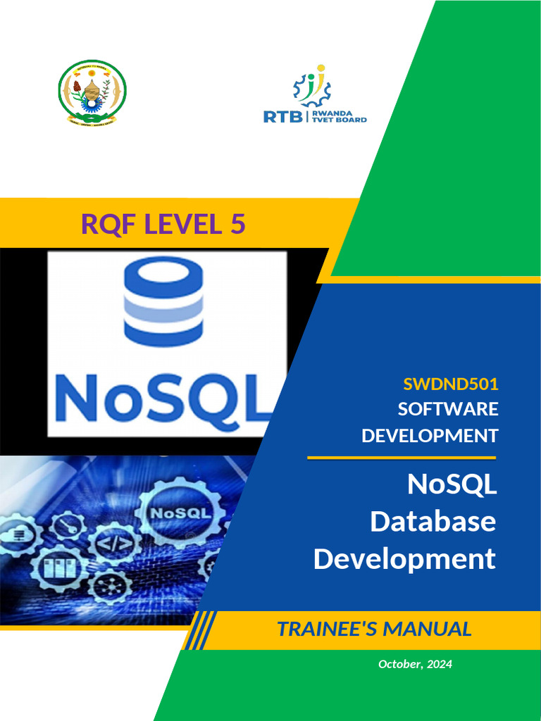 TeM SWDND501 NoSQL Database Development | PDF | No Sql | Databases