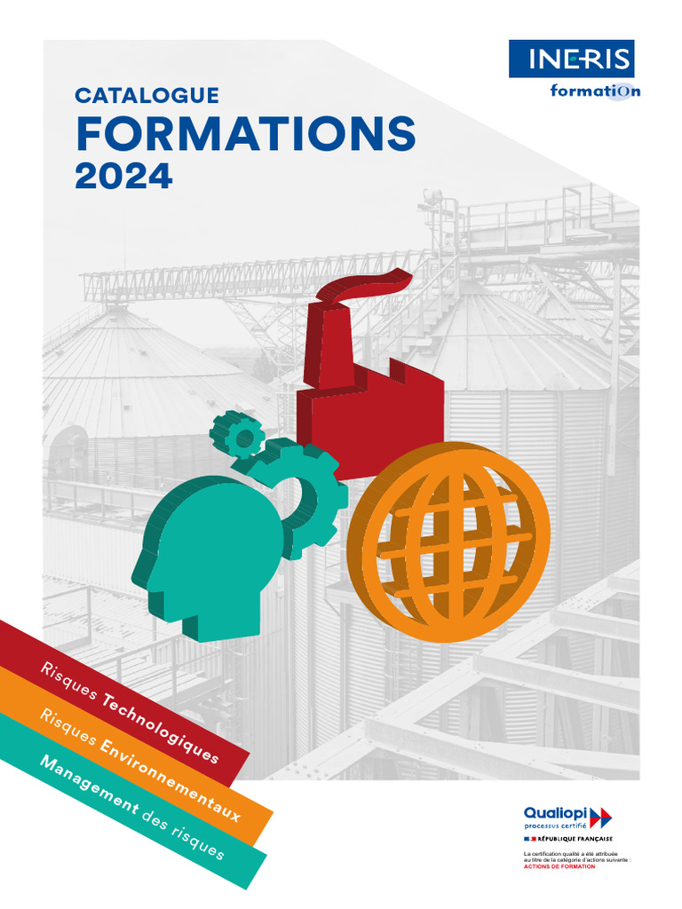 Catalogue Formations 2024 Ineris Formation | PDF | la pollution | Sécurité