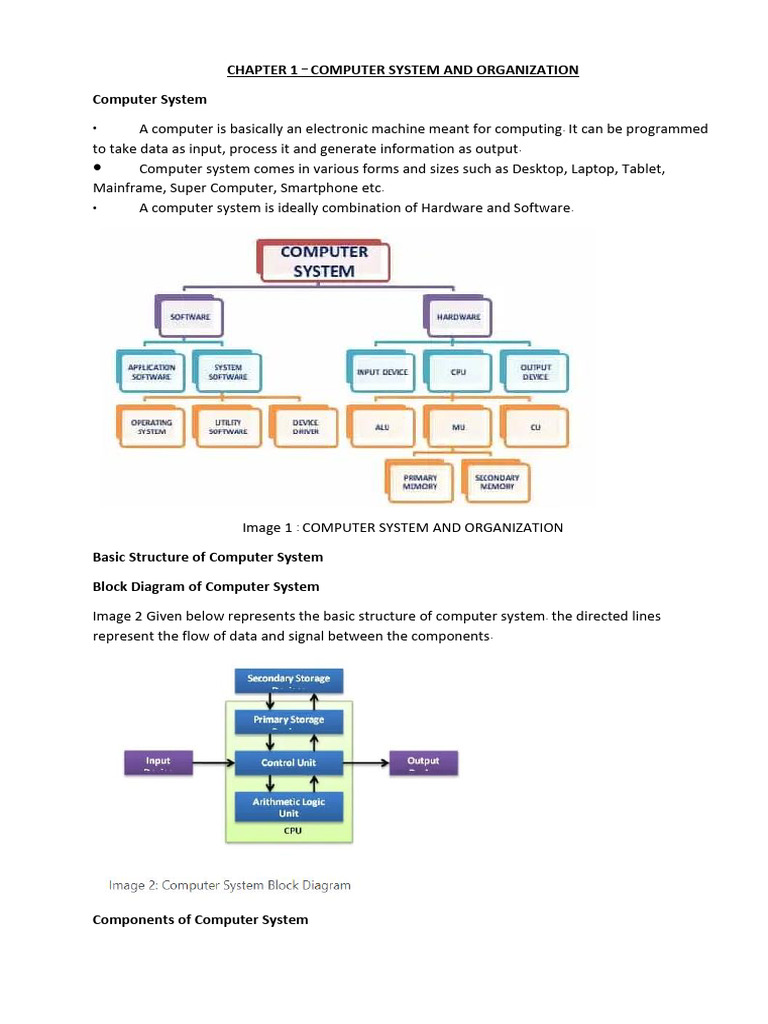 Overview of Computer Systems and Software | PDF | Computer Data Storage ...