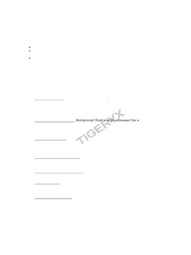 Modern Indian History Class 13 44618 | PDF | Mughal Empire