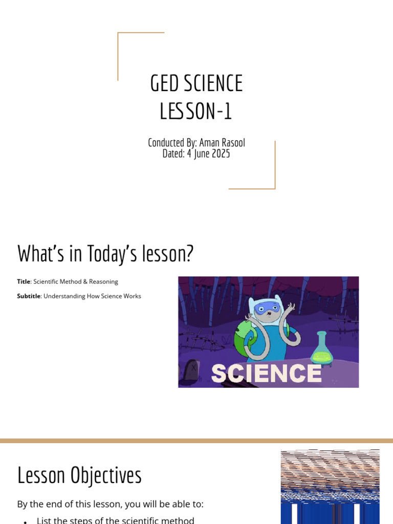 Understanding the Scientific Method | PDF | Experiment | Hypothesis