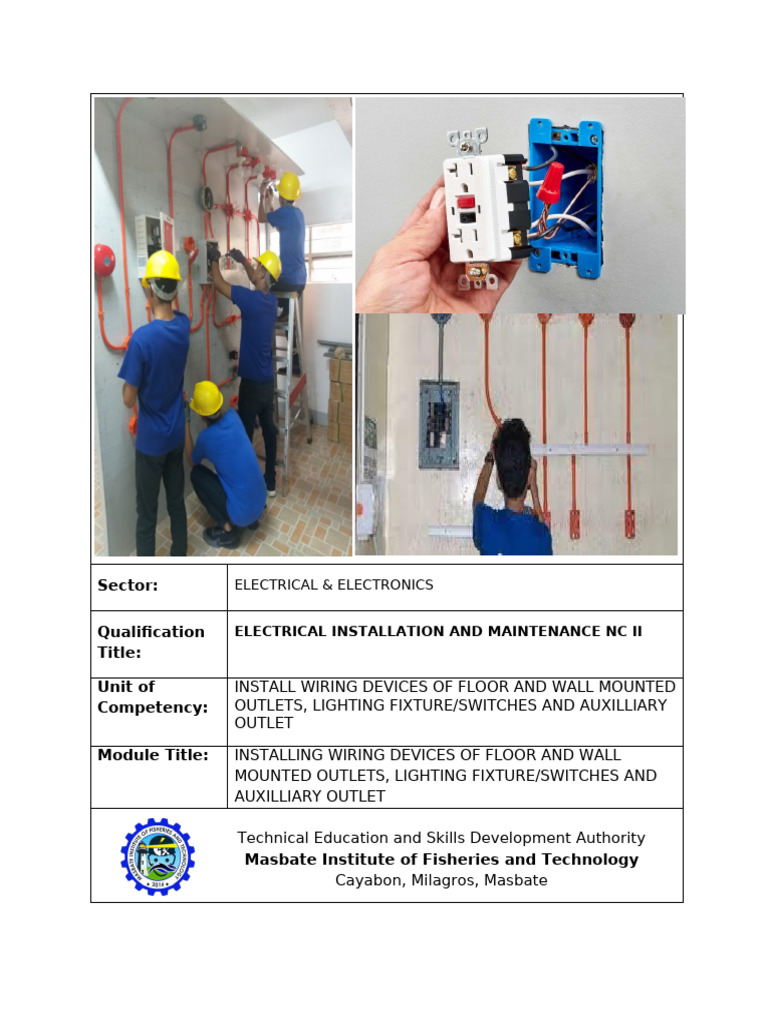 Electrical Installation NC II Guide | PDF