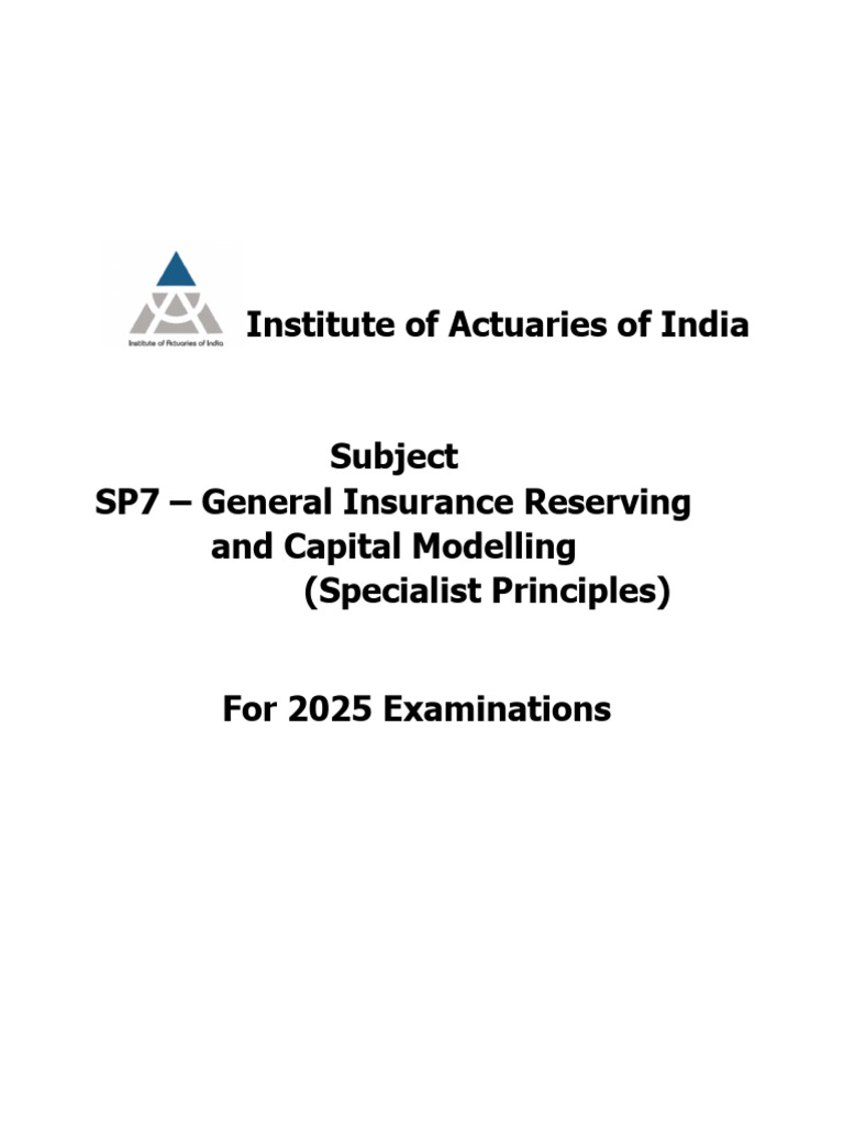 SP7 Study Guide: Chapter 3 Overview | PDF | Insurance | Risk