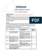 Three Appropriate Fitness Tests From Different Areas
