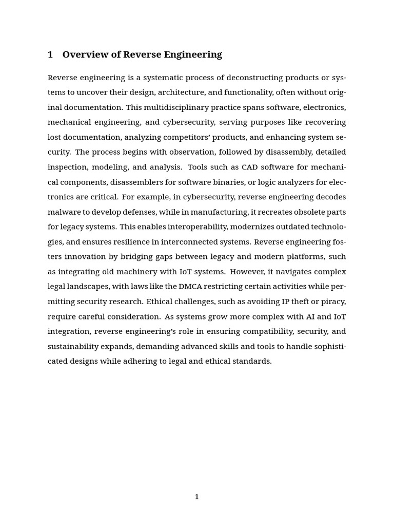 Understanding Reverse Engineering Basics | PDF | Computer Security ...